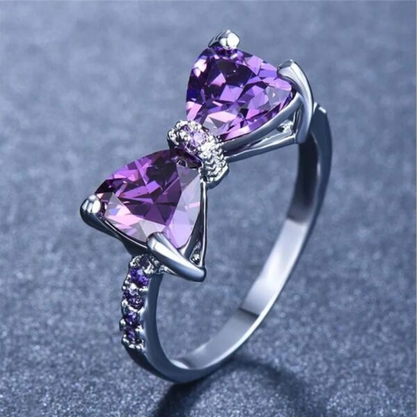 Luxury Colorful Butterfly Rings