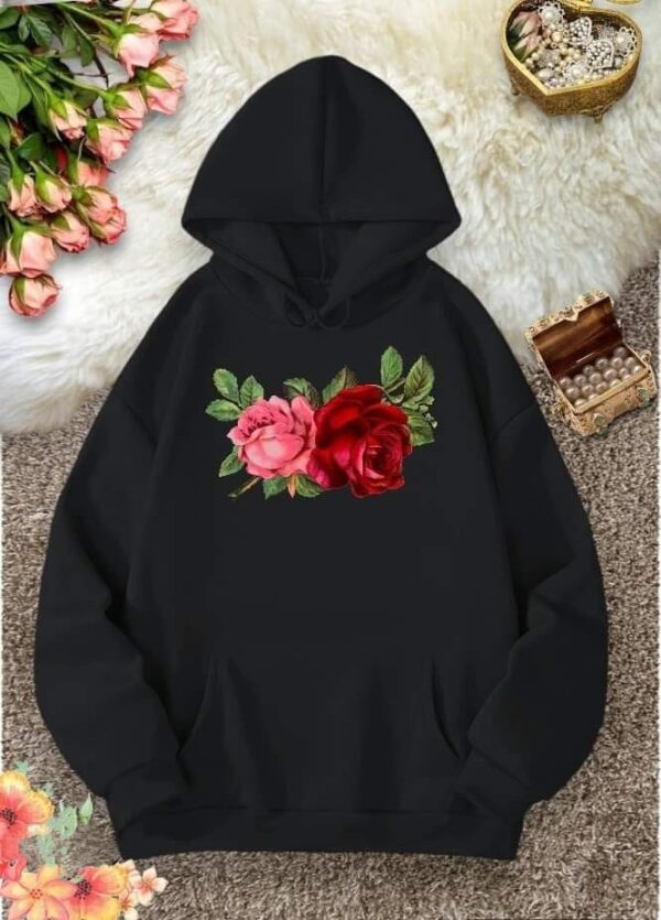 Ladies Stylish Premium Hoodie - Image 3