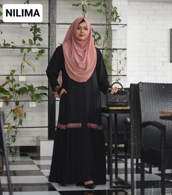 Dubai Cherry Borka (Only Borka) - Image 5