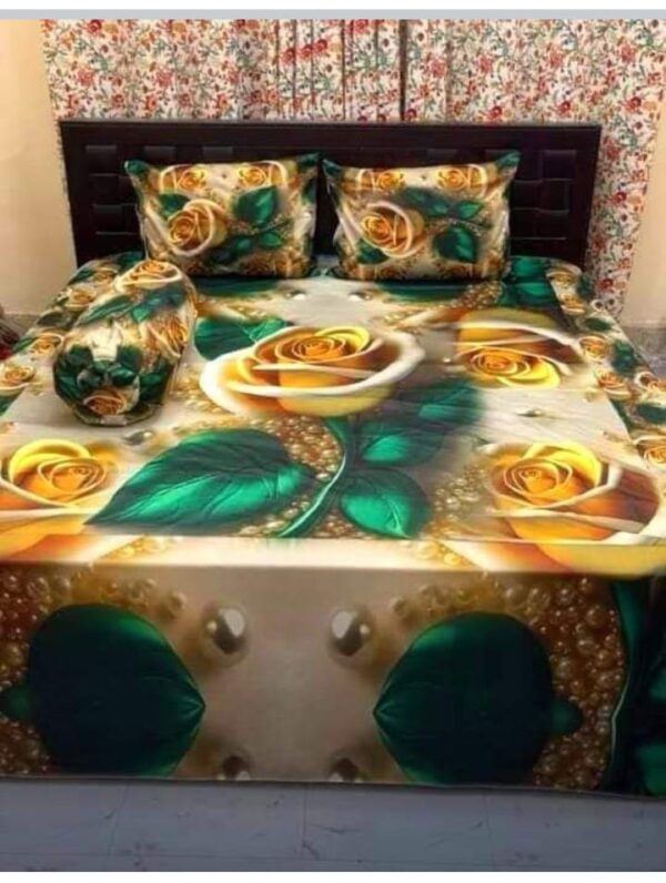 China Premium 3D Design Bed Sheet