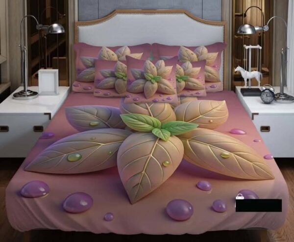 China Premium 3D Design Bed Sheet