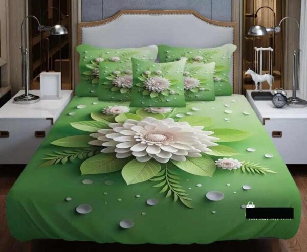 China Premium 3D Design Bed Sheet