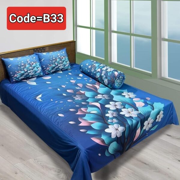 China Premium 3D Design Bed Sheet