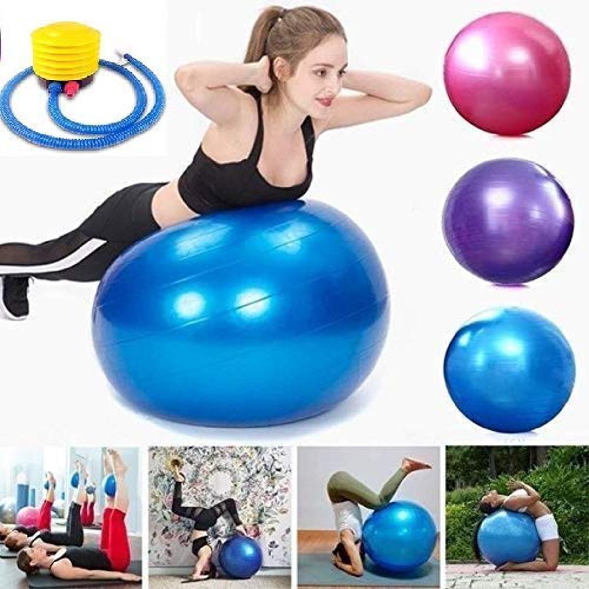 Fitness Gym ball Balance ball 70cm Yoga Therapy Ball With Pumper
