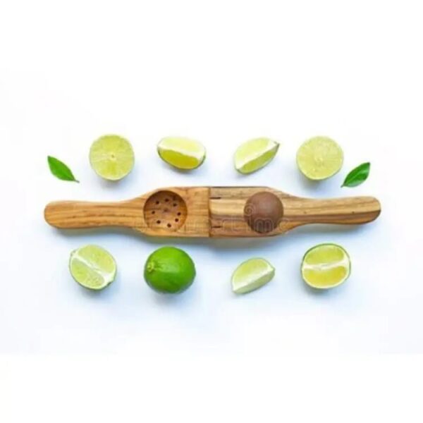 Wooden Lebu Chipa Machine/ Manual Hand Press Lemon Juicer Fruit Orange Juice Tool - Image 4