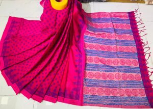 Discover Exquisite Suti Block Print Sarees at Allshopbd.com