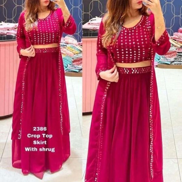Find the Perfect Skirt Lehenga at Allshopbd.com - Trendy Designs!