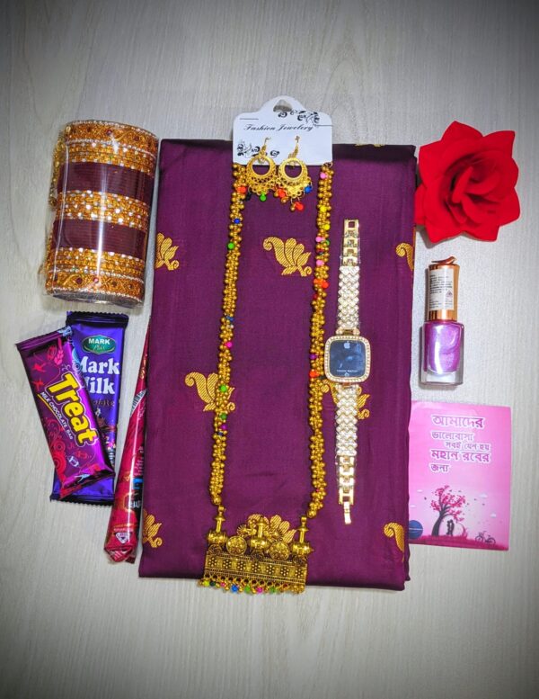 Find Stunning Saree Gift Combo Sets at Allshopbd.com