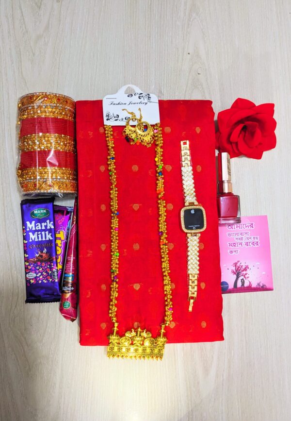 Saree Gift Combo Sets at Allshopbd