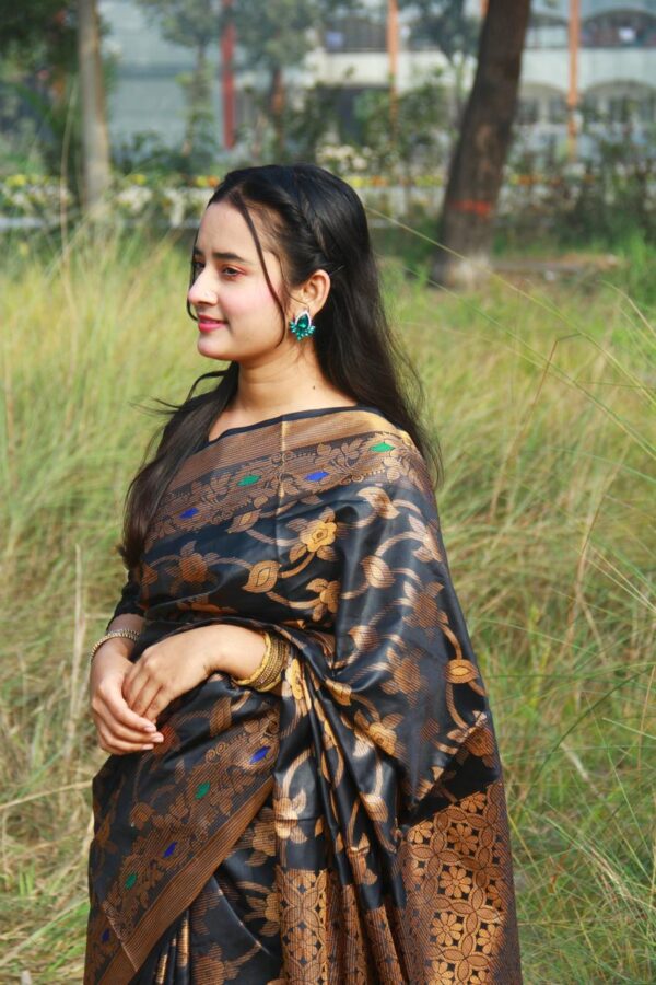 Discover Exquisite Silk Katan Sarees at Allshopbd.com