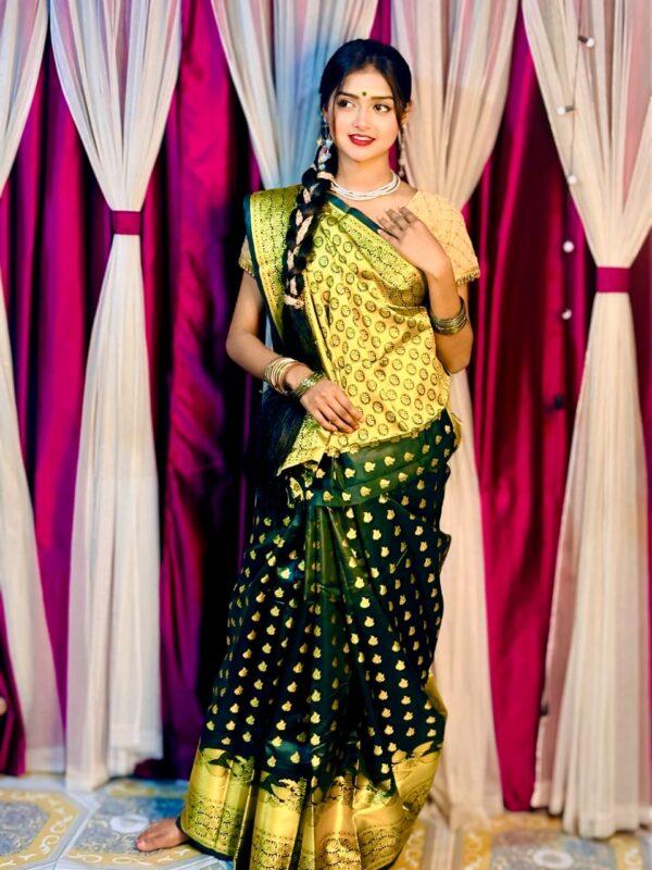 Soft silk katan saree Allshopbd.com