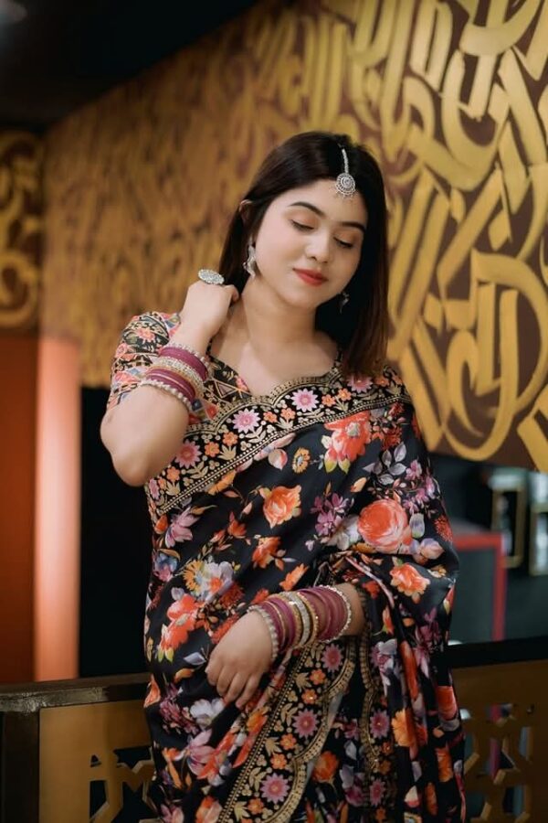 Premium Eid Sharee with Blouse Piece