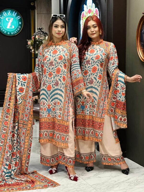 Digital Print Three Piece