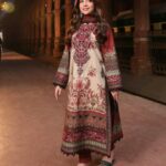 Chanderi silk with digital print readymade 3 pics