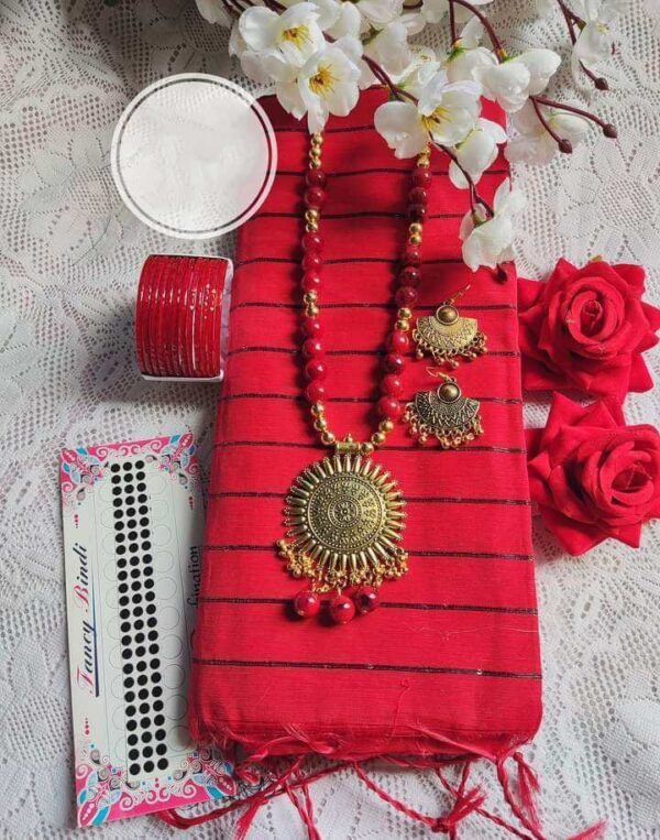 Chumki Saree Combo Set