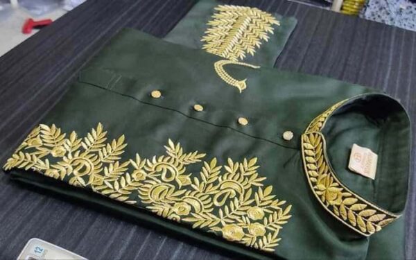 Embroidered Tancel Cotton Panjabi