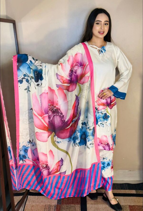 premium quality digital print 3 pieces
