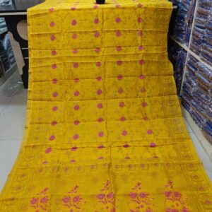 Half Silk Skin Print Saree