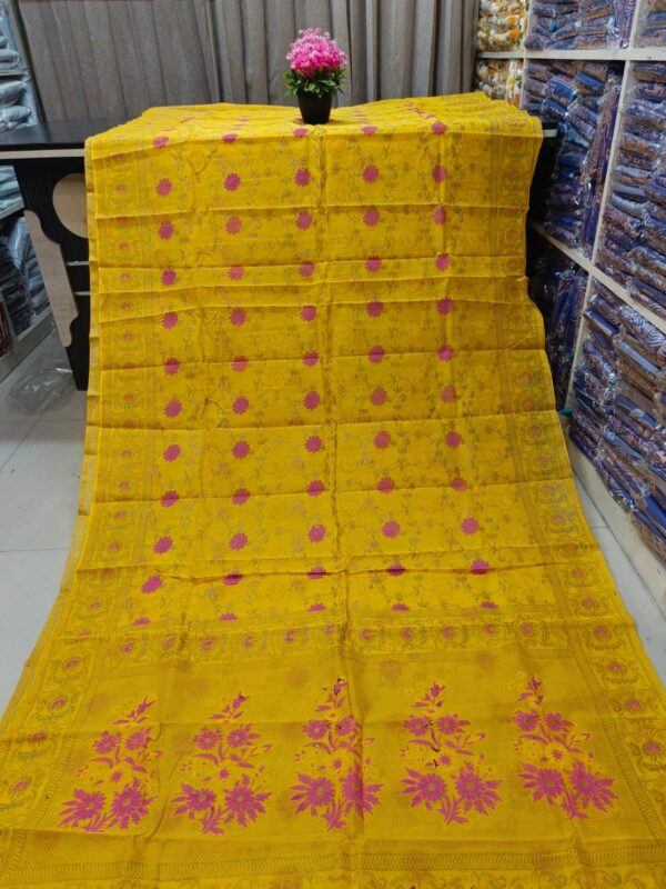 Half Silk Skin Print Saree
