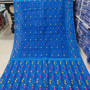Half Silk Skin Print Saree
