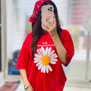 Drop Shoulder Ladies T-shirt