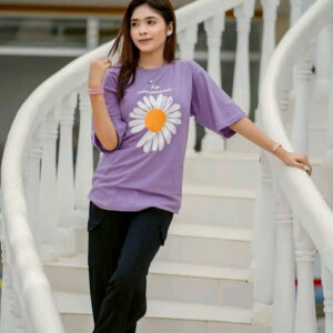 Drop Shoulder Ladies T-shirt