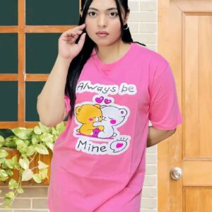 Drop Shoulder Ladies T-shirt