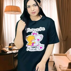 Drop Shoulder Ladies T-shirt