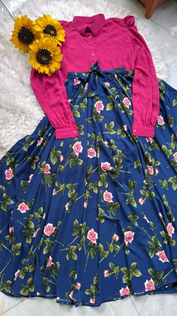 Skirt and Top Two Piece Set