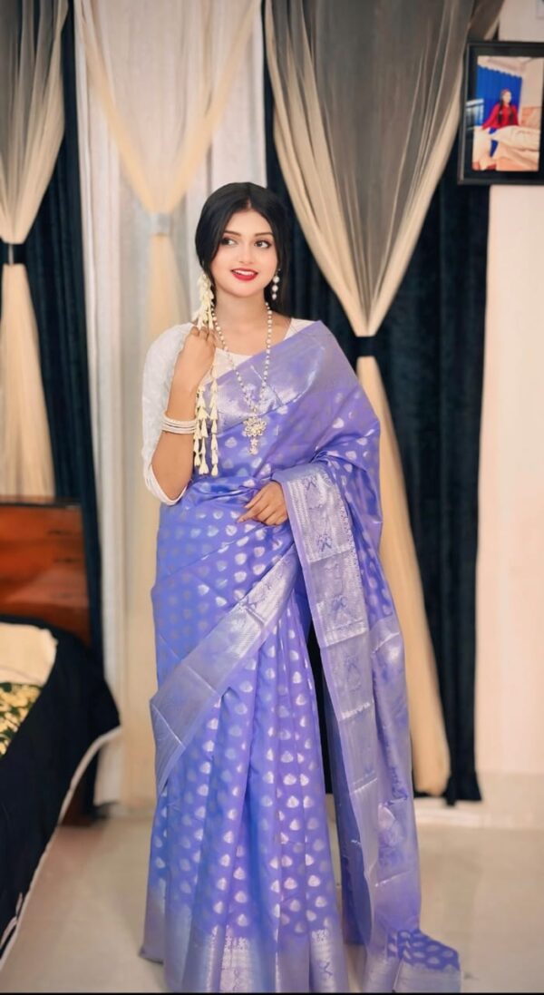 Soft silk katan saree