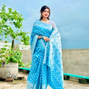 Soft silk katan saree