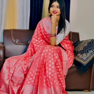 Soft silk katan saree