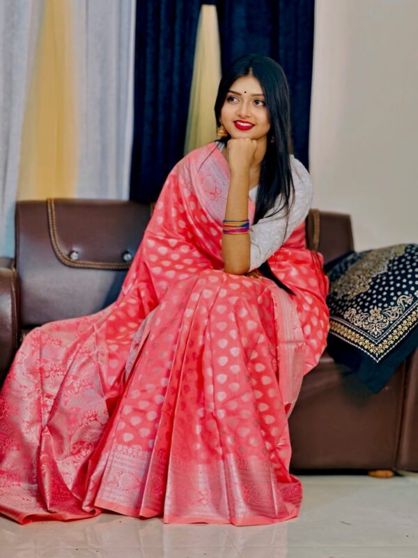 Soft silk katan saree