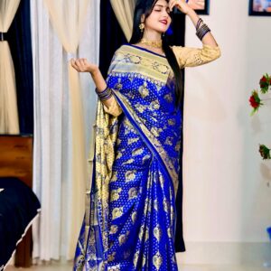 Soft silk katan saree