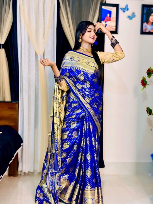 Soft silk katan saree