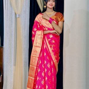 Soft silk katan saree