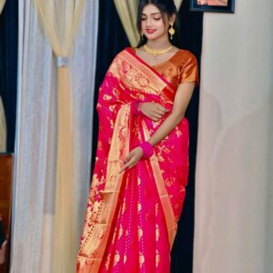 Soft silk katan saree