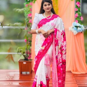 Chanderi Silk Saree Collection at Allshopbd.Com