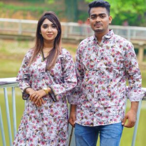 Premium Shirt Three Piece Couple Set