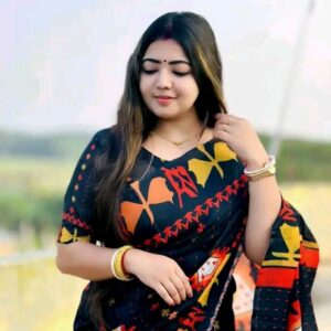 Chanderi silk saree