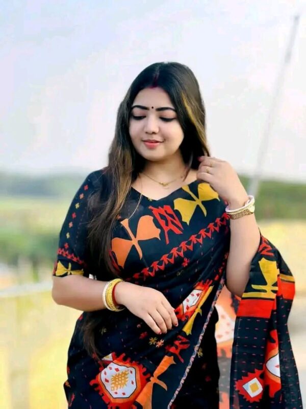 Chanderi silk saree