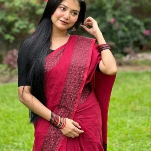Premium Saree with Blouse Piece