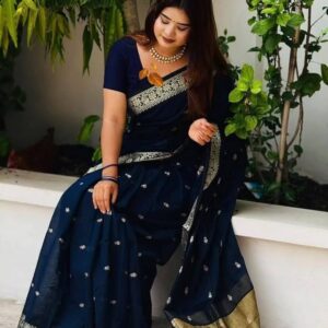 Premium Saree with Blouse Piece