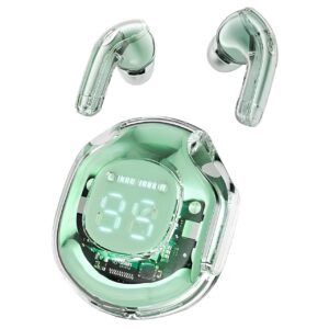 Ultra Pods Pro Bluetooth Earbuds With Display Transparent TWS allshopbd.com