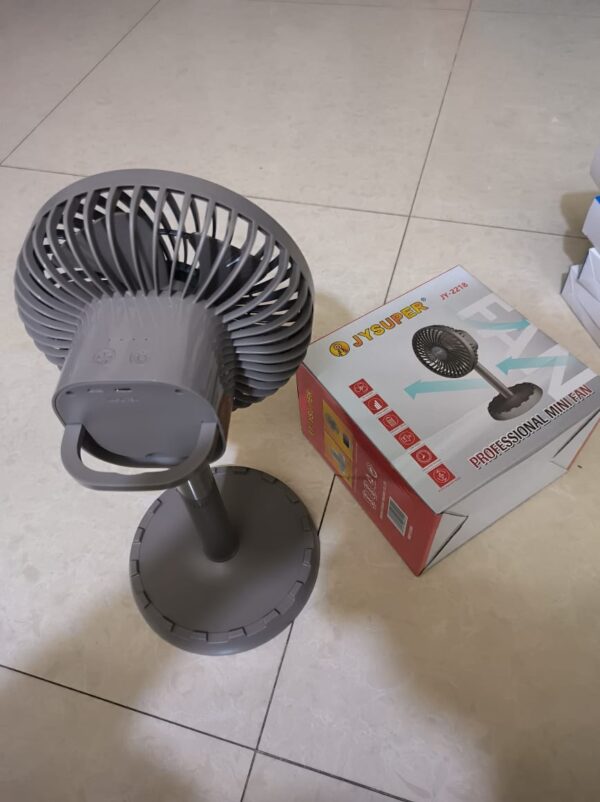 JYSUPER JY-2218 Mini Charger Fan - Image 2