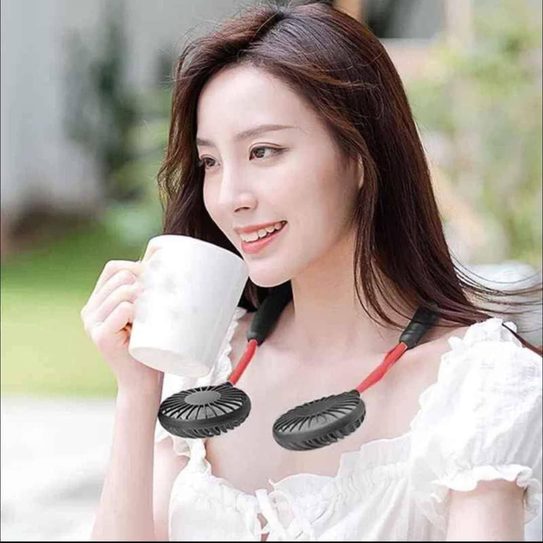 Rechargeable neck fan price in bangladesh - Image 4