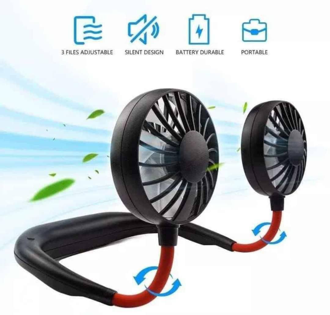 Rechargeable neck fan price in bangladesh - Image 5