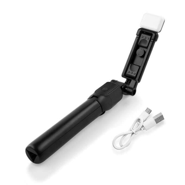 R1S Remote Control Selfie Stick With LED Light - Image 4