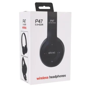 Wireless Bluetooth Headphone P47 Stereo Earphone with SD Card Slot