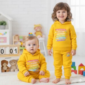 Elegant Stylish Baby Hoodie Set
